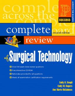 Prentice Hall's Complete Review of Surgical Technology 2nd 9780130495396 Front Cover