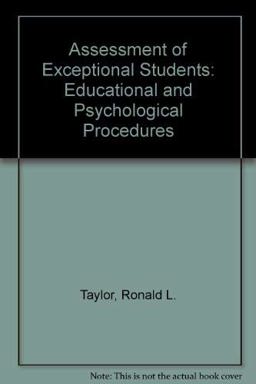 Assessment of Exceptional Students Educational and Psychological Procedures