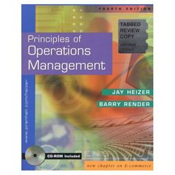 Principles of Operations Management and Interactive CD 4th 9780130554697 Front Cover