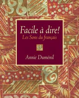 Facile ï¿½ Dire! Les Sons du Francais  9780130601414 Front Cover
