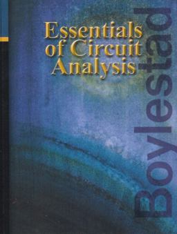 Essentials of Circuit Analysis  9780130616555 Front Cover