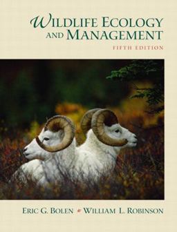 Wildlife Ecology and Management 5th 9780130662507 Front Cover