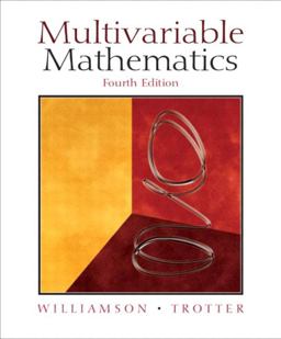 Multivariable Mathematics 4th 9780130672766 Front Cover