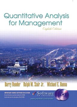 Quantitative Analysis for Management