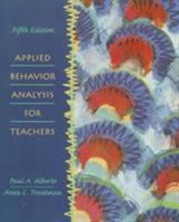 Applied Behavior Analysis for Teachers 5th 9780130797605 Front Cover
