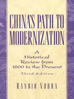 China's Path to Modernization A Historical Review from 1800 to the Present 3rd 9780130807472 Front Cover