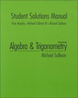 Algebra and Trigonometry