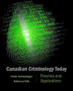Canadian Criminology Today