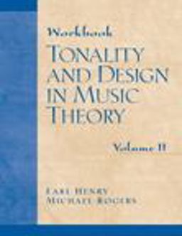 Tonality and Design in Music Theory