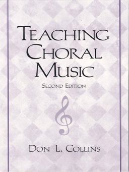 Teaching Choral Music 2nd 9780130813565 Front Cover