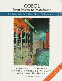 COBOL From Micro to Mainframe 3rd 9780130827135 Front Cover