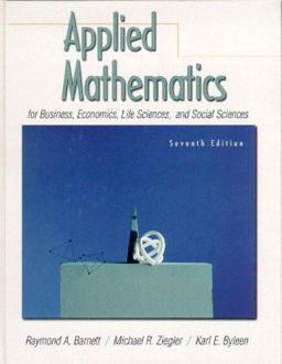 Applied Mathematics for Business, Economics, Life Sciences and Social Sciences