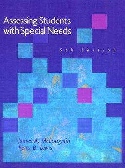 Assessing Students with Special Needs