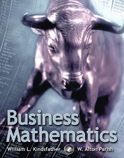Business Mathematics  9780130866998 Front Cover