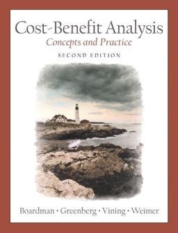 Cost-Benefit Analysis Concepts and Practice 2nd 9780130871787 Front Cover