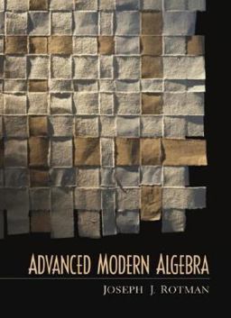 Advanced Modern Algebra  9780130878687 Front Cover