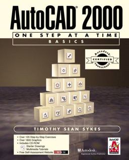ACC Version-AutoCAD 2000 One Step at a Time-Basics  9780130897336 Front Cover