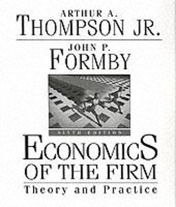 The Economics of the Firm