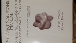 Differentl Equation and Boundary Value Prob