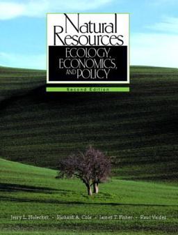 Natural Resources Ecology, Economics, and Policy 2nd 9780130933881 Front Cover