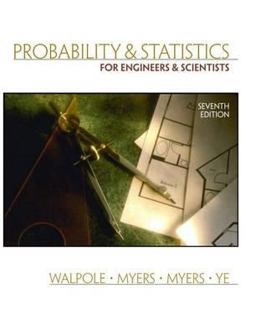 Probability and Statistics for Engineers and Scientists