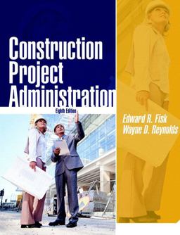 Construction Project Administration 8th 9780130993052 Front Cover