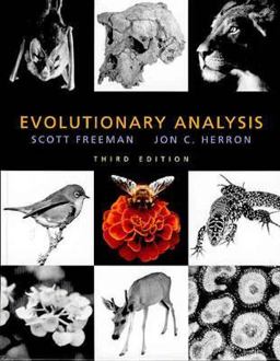 Evolutionary Analysis 3rd 9780131018594 Front Cover