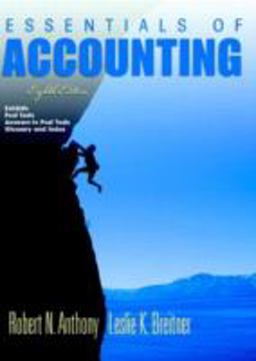 Essentials of Accounting and Post Test Booklet 8 Essentials of Accounting and Post Test Booklet 8