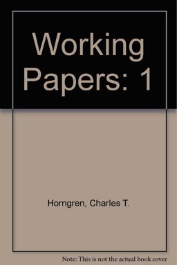 Working Papers Chapters 1-15