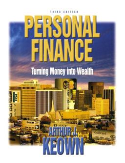 Personal Finance and Workbook and Software Guide Package