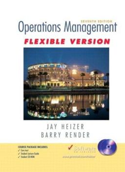 Operations Management Flexible Version Package 7th 9780131058453 Front Cover