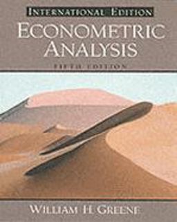 Econometric Analysis