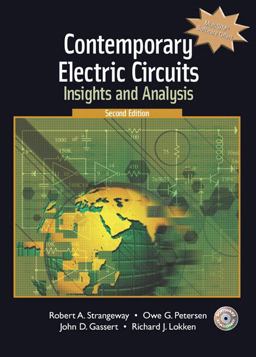 Contemporary Electric Circuits Insights and Analysis 2nd 9780131115286 Front Cover