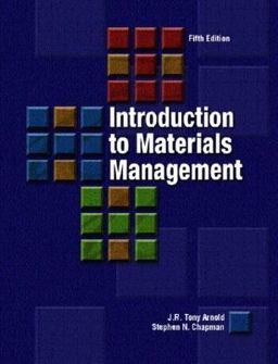 Introduction to Materials Management 5th 9780131128743 Front Cover