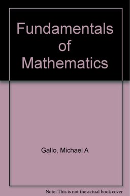 Fundamentals of Mathematics Ssm