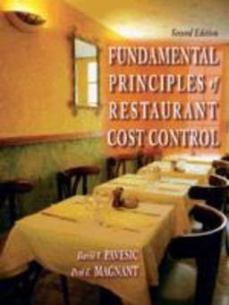 Fundamental Principles of Restaurant Cost Control