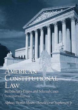 American Constitutional Law American Constitutional Law