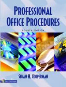 Professional Office Procedures 4th 9780131183834 Front Cover
