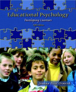 Educational Psychology Developing Learners 5th 9780131190870 Front Cover