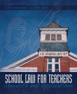 School Law for the Teachers Concepts and Applications  9780131192423 Front Cover