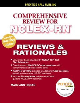 Comprehensive Review for NCLEX-RN Reviews and Rationales  9780131195998 Front Cover