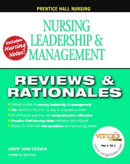 Pearson Reviews and Rationales Nursing Leadership, Management and Delegation  9780131196018 Front Cover