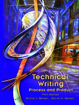 Technical Writing Process and Product 5th 9780131196643 Front Cover