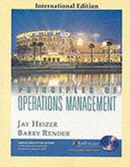Principles of Operations Management (International Edition)