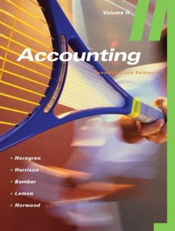 Accounting, Chapters 1-23