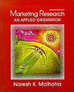 Marketing Research An Applied Orientation 2nd 9780131257337 Front Cover
