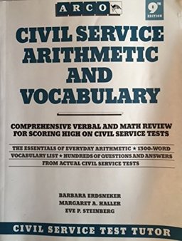 Civil Service, Arithmetic and Vocabulary