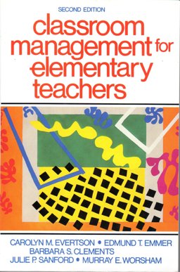 Classroom Management for Elementary Teachers