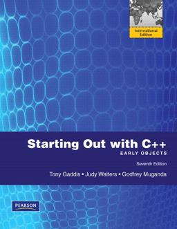 Starting Out with C++