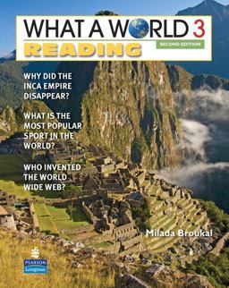 What a World 3 Reading 2/e Student Book 138201